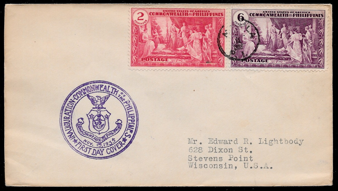 Philippines 1935 First Day Cover 